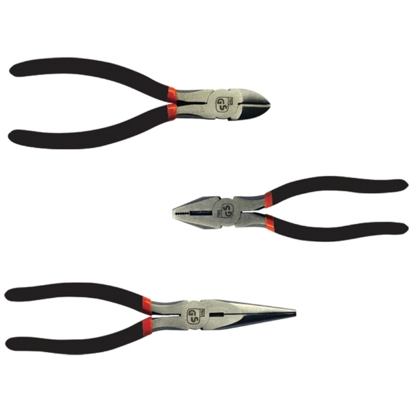 Qualitools – Pliers Set (Mechanical) – 3 Pieces (200mm)