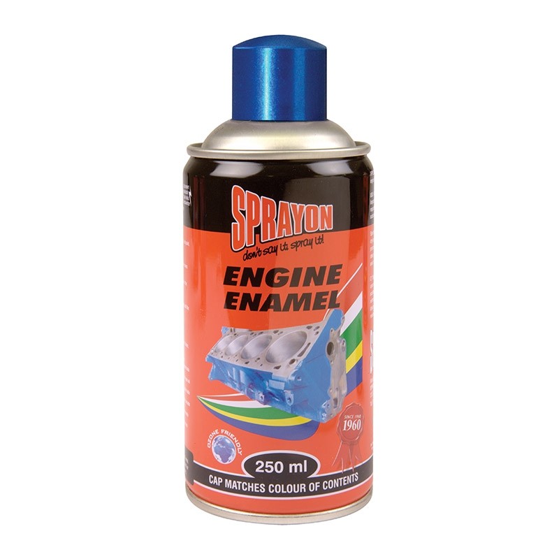 Sprayon Grotto Blue Engine Enamel Spray Paint (250ml)