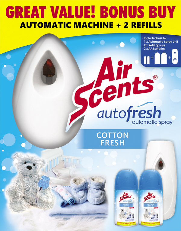 Air Scents Automatic Spray Machine – Cotton Fresh