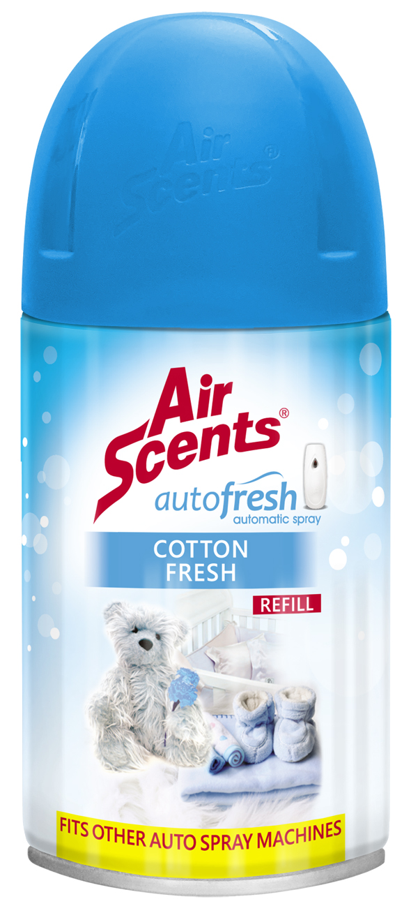 Shield Airscents Automatic Spray Refill Cotton Fresh 250ml