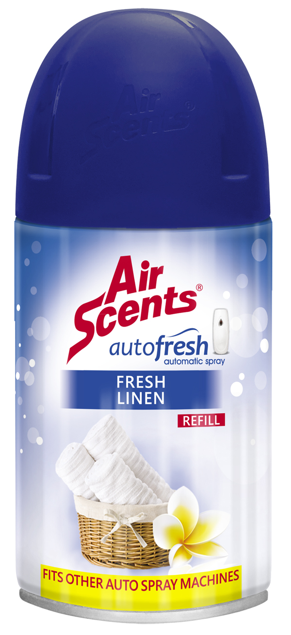 Shield Airscents Automatic Spray Refill Fresh Linen 250ml