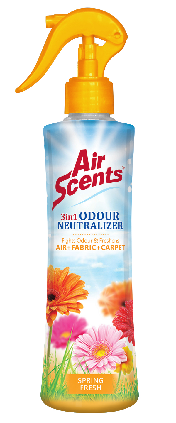 Shield Airscents 3 in 1 Odour Neutralizer Spring Fresh 350ml