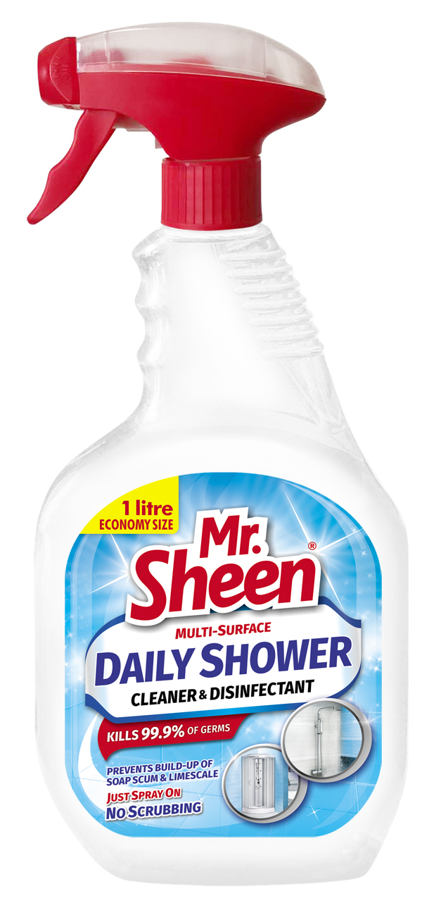Shield Mr Sheen Shower Cleaner and Disinfectant 1L