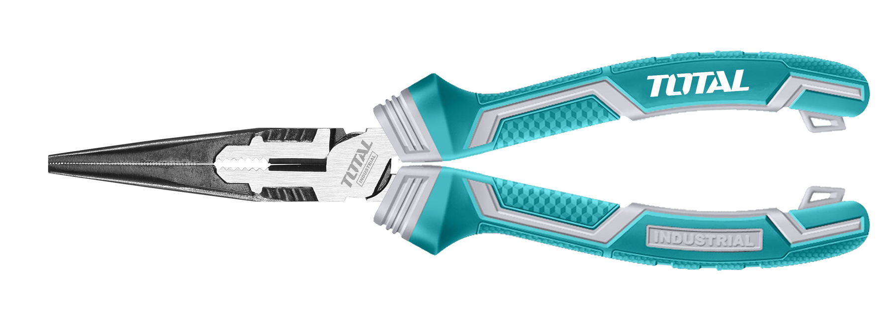 Total Tools 200mm High Leverage Long Nose Pliers