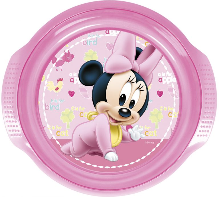 Disney Baby Micro Easy Plate Minnie Paint Pot