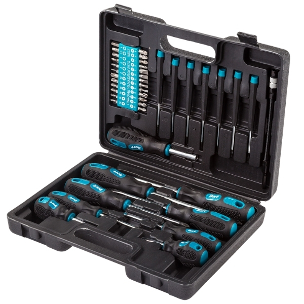 Bort – Screwdriver, Mini Screwdriver and Bits Set / DIY Tool Kit – 43 Piece