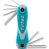 Total Tools Hex Key (Pocket) 8Pcs 2-8mm (2 Sets) Total Tools Hex Key (Pocket) 8Pcs 2-8mm (2 Sets)