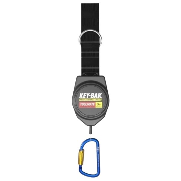 Key-Bak – Tether / Retractable Tool Tether / Carabiner Clip – 2.2 Kg