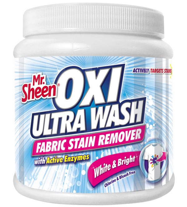 Mr Sheen Oxi Ultra Wash Tub White 400g