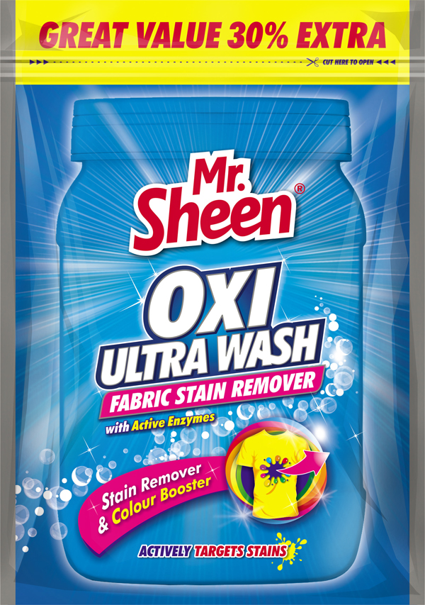 Mr Sheen Oxi Ultra Wash 30% Extra Value 650g