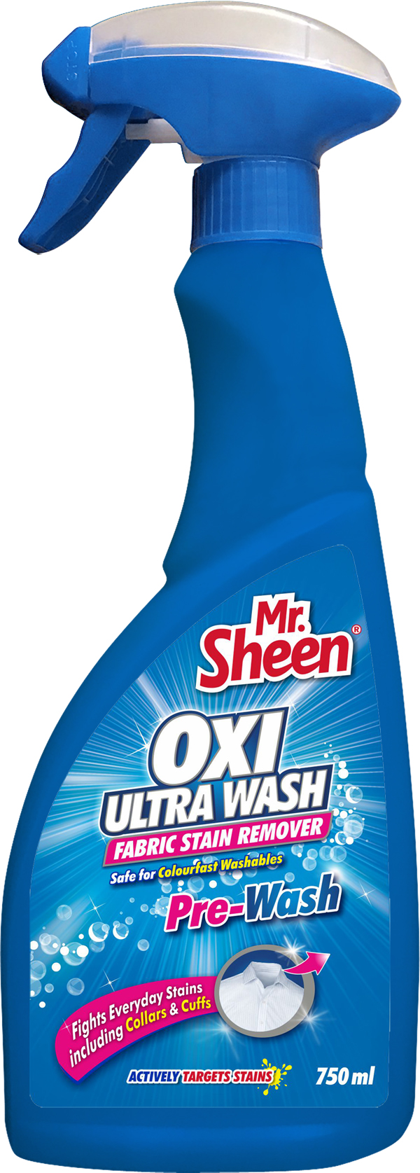 Mr Sheen Oxi Ultra Pre Wash Liquid 750ml