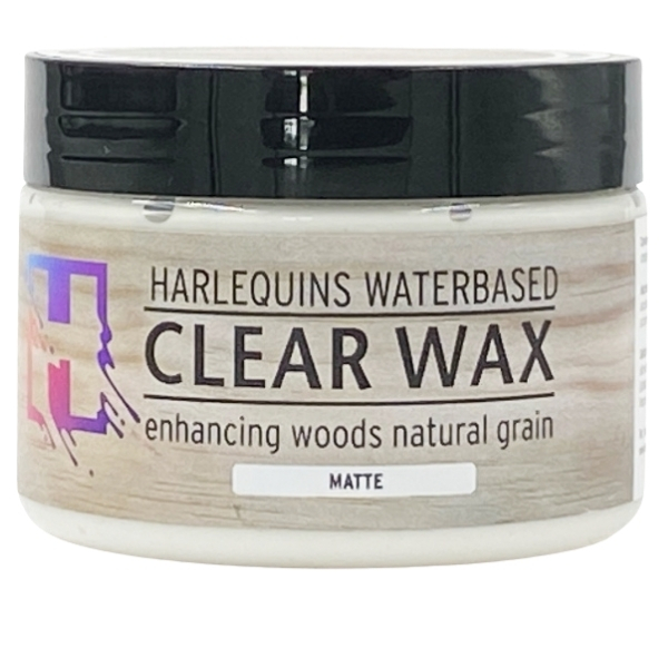 Harlequin – Clear Wax (Water-based) – Matte (250ml)