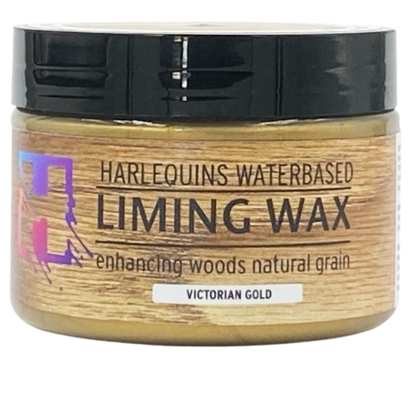 Harlequin – Liming Wax (Water-based) – 250ml – Victorian Gold