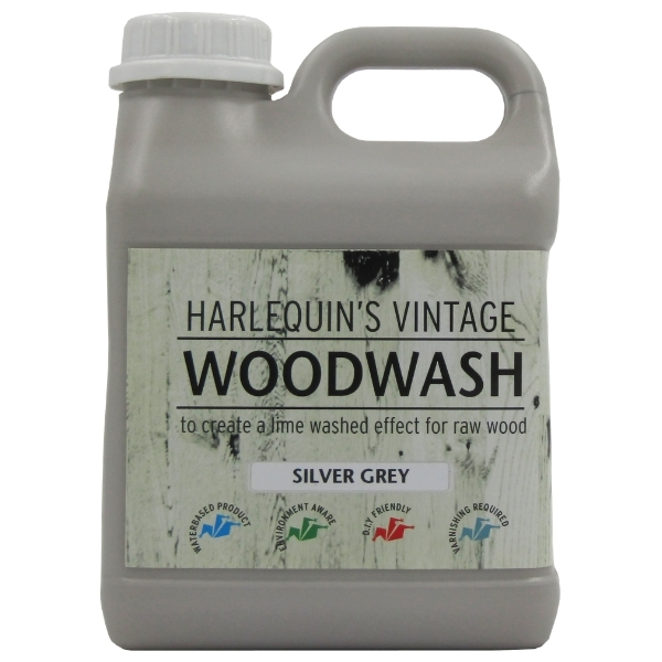 Harlequin – Woodwash / Vintage Woodwash – Silver Grey