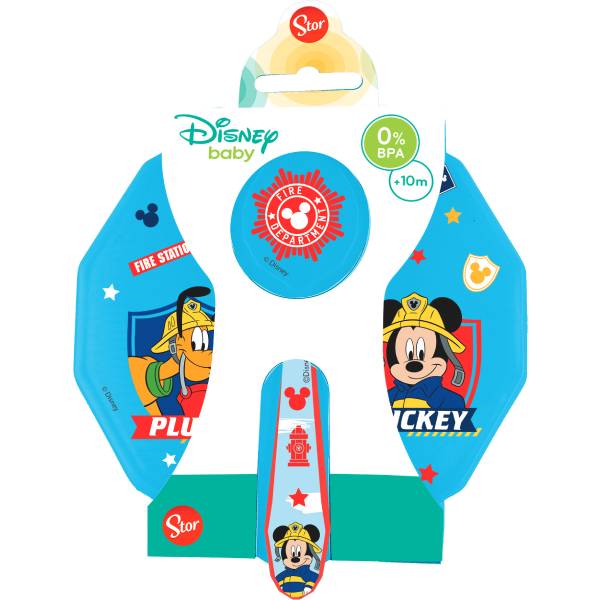 Disney Toddler Bowl with Lid & Spoon Mickey To The Rescue