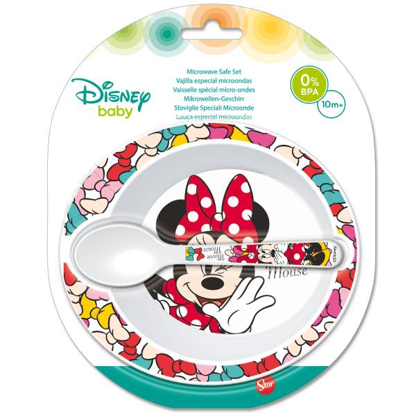 Disney Toddler 2 Piece Micro Set Minnie Colour Bows