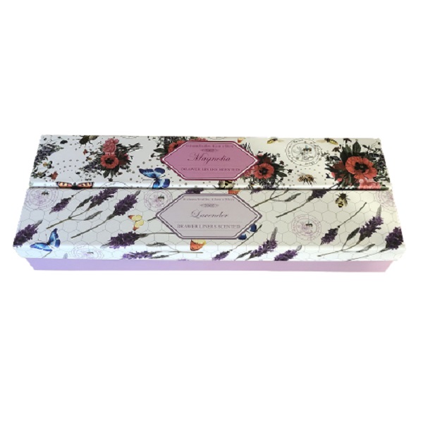 Drawer Liners Scented in Gift Box – Magnolia & Lavendar (Set of 2)