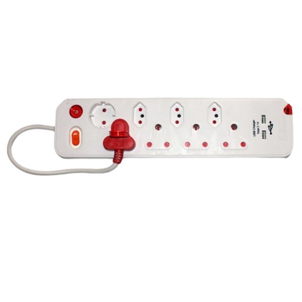 Current – Multi-Plug / Switched USB Multiplug with Medium Surge – (8 Way)