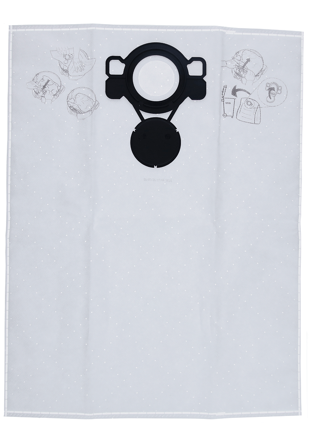 Disposable Dust Bag For GAS 15 L, GAS 20 L, GAS 1200 L,5 Piece