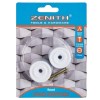 Zenith – Door Stoppers (Round) – White (2 Piece) Zenith – Door Stoppers (Round) – White (2 Piece)