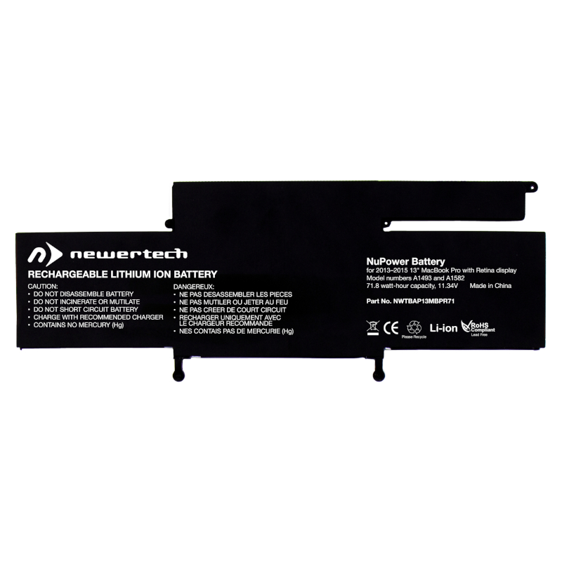 Newertech 72W Replacement Battery for 13″ Mackbook Pro with Retina Display