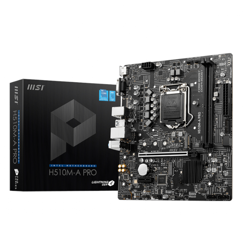 MSI H510-A PRO Intel 1200 Micro-ATX Motherboard
