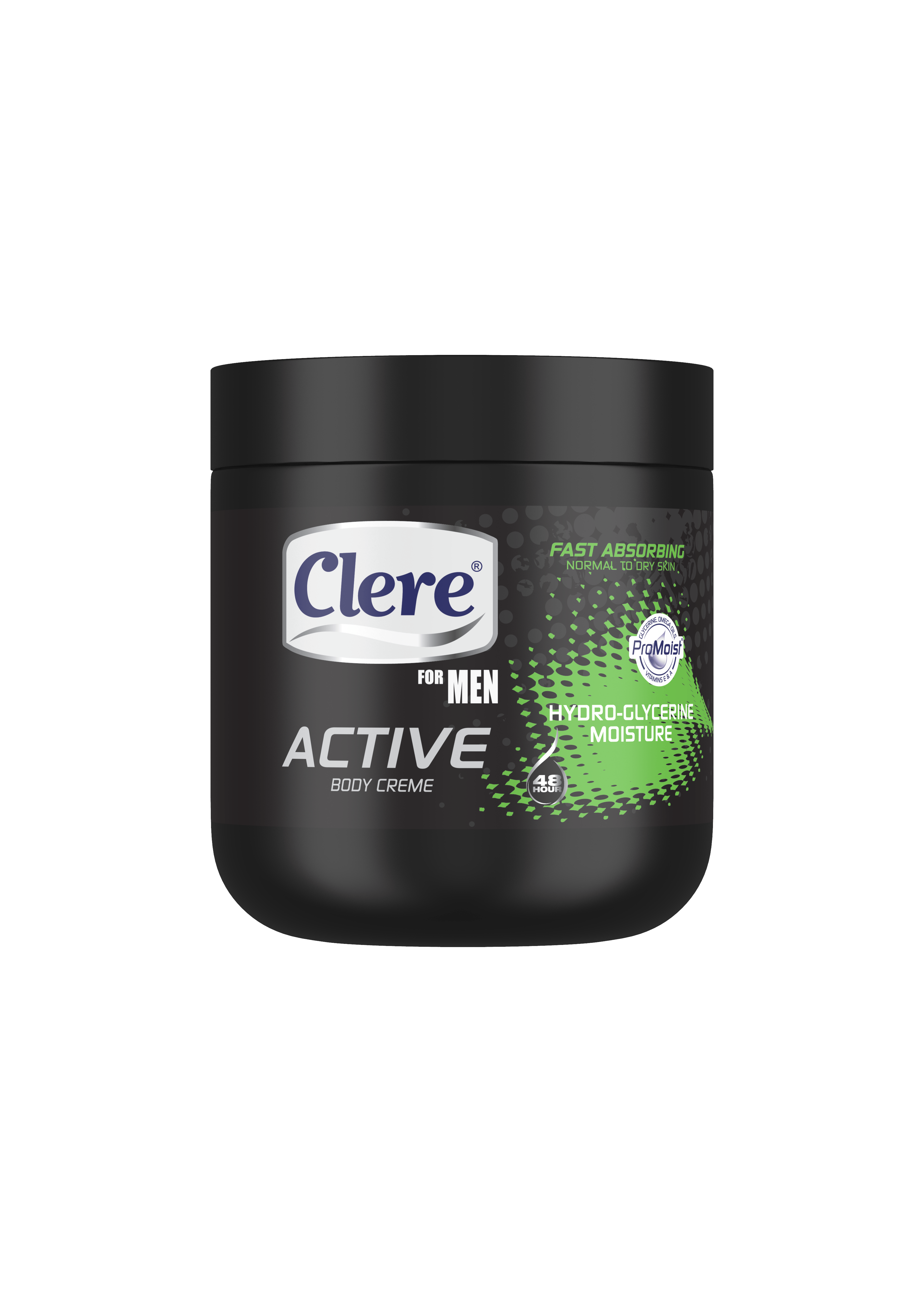 Clere For Men Active For Him Body Crème – Hydro Glycerine