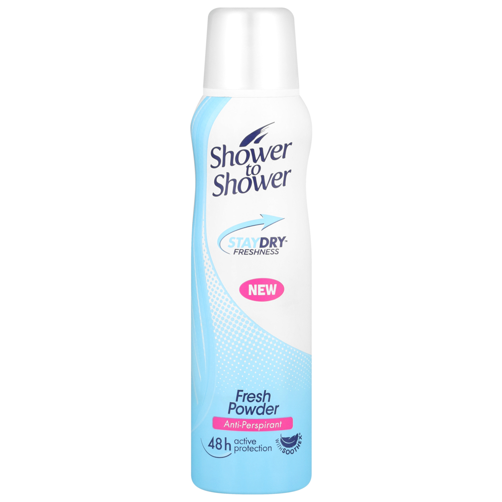 Shower to Shower Anti-Perspirant 150ml Fresh Powder