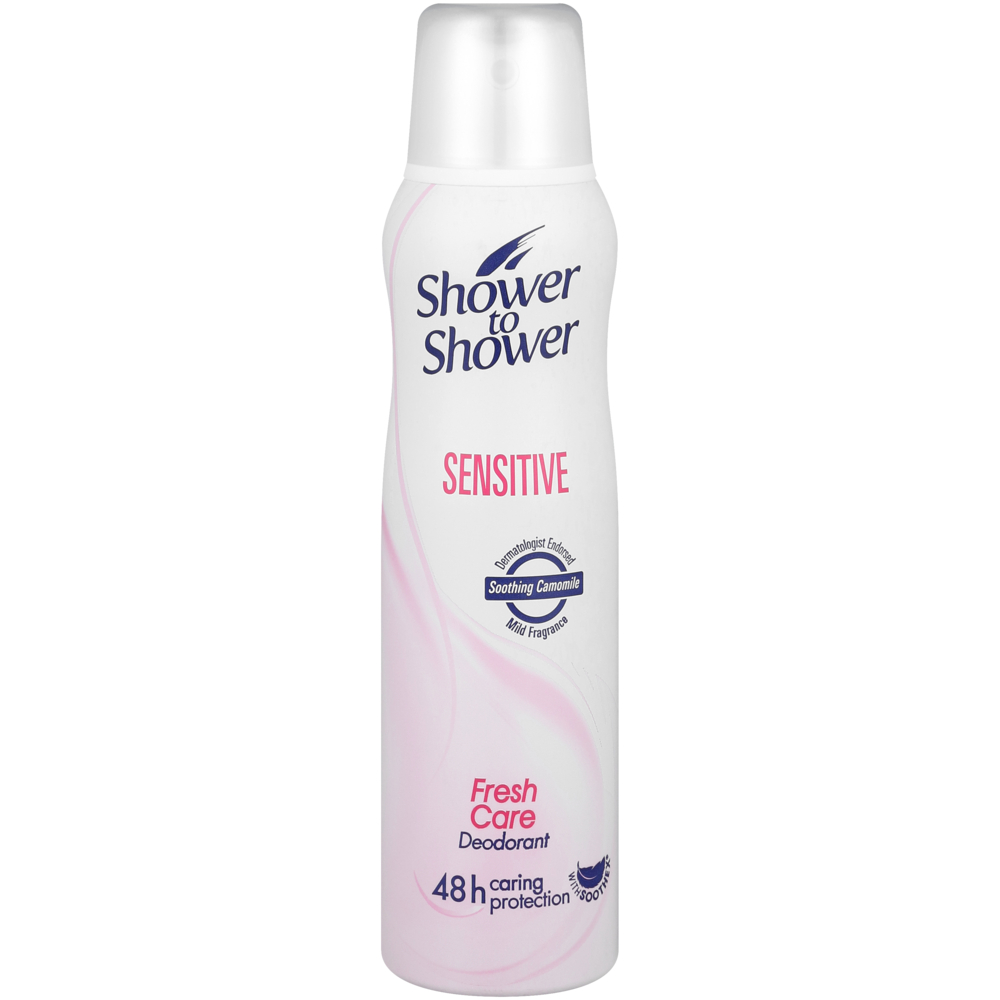 Shower to Shower Deodorant 150ml Sensitive