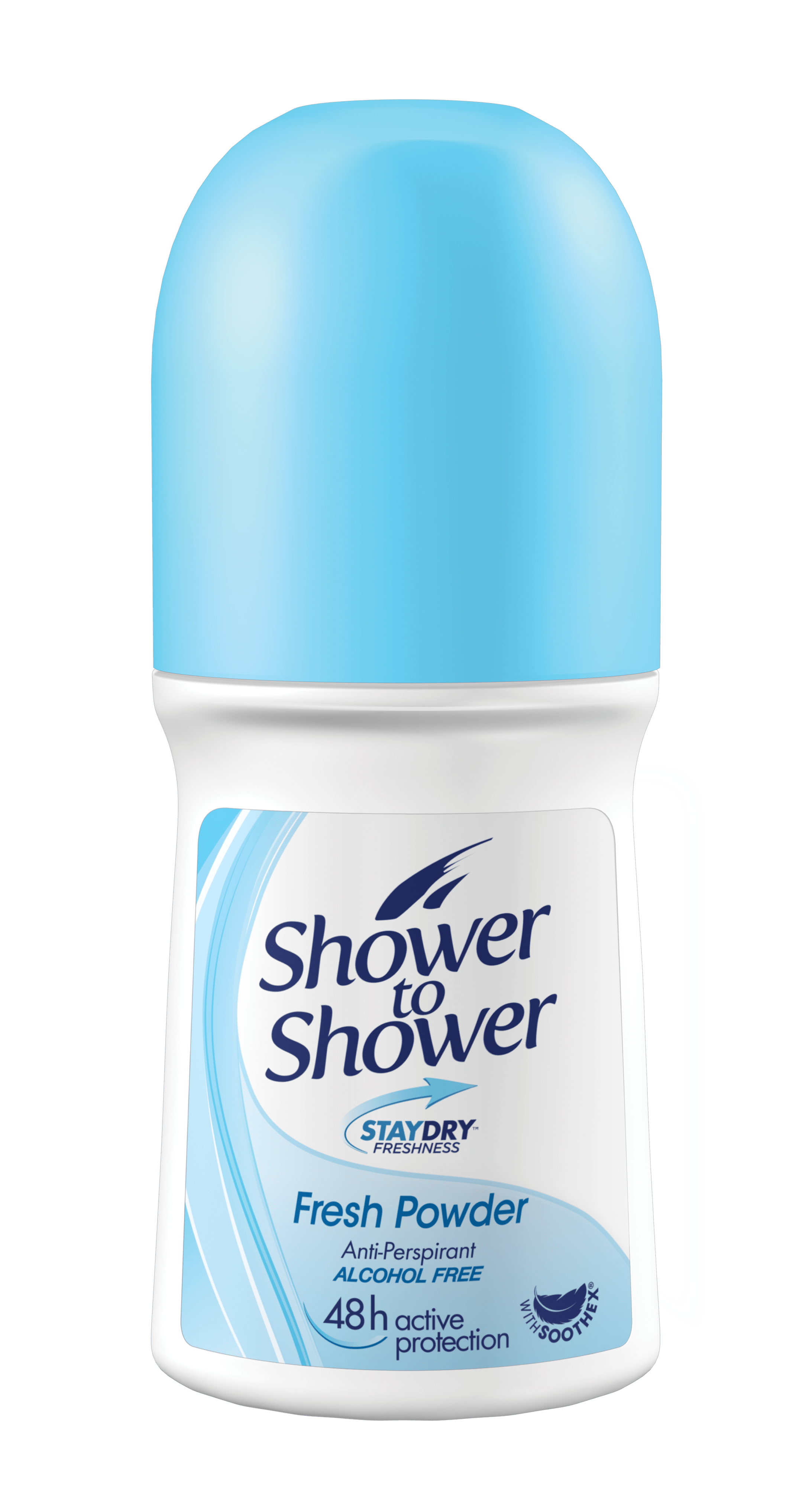 Shower to Shower Roll-on 50ml Fresh Powder