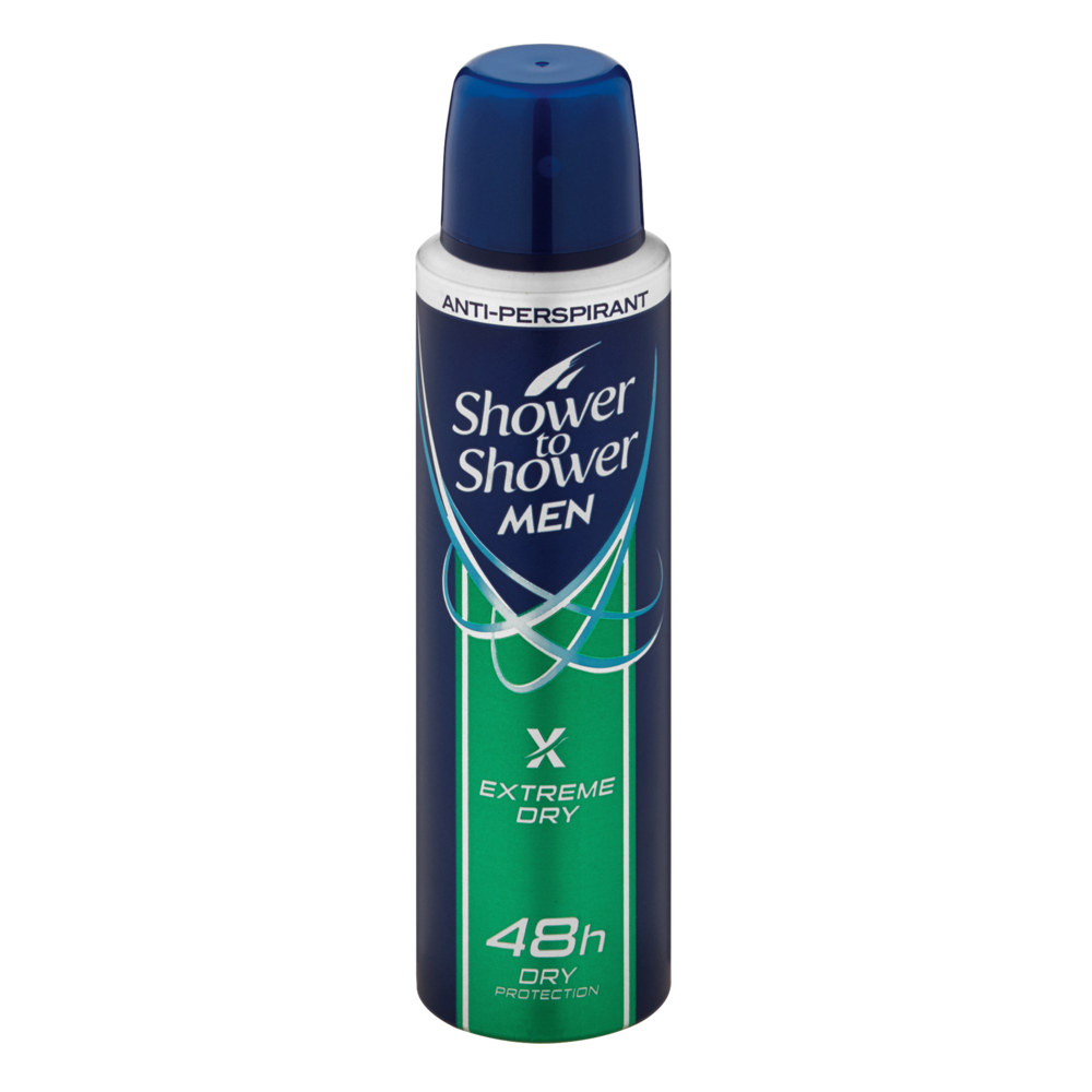 Shower to Shower Men Anti-Perspirant 150ml Extreme Dry