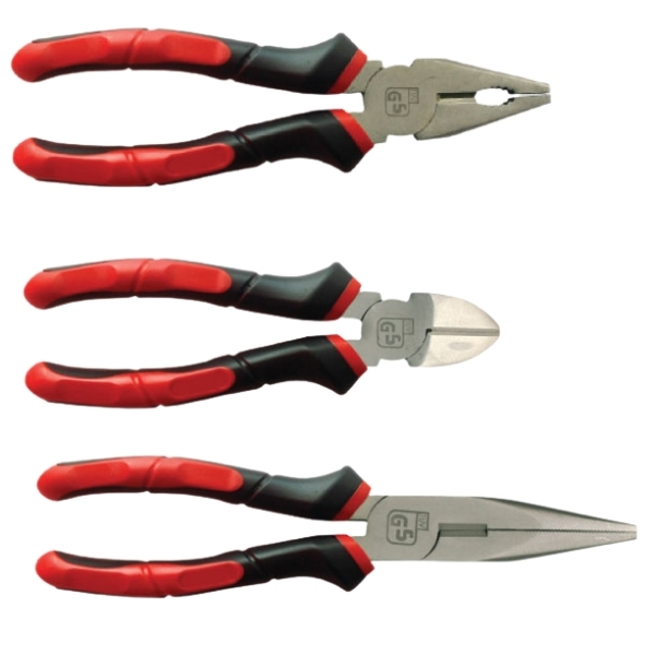 Qualitools – Pliers / Electrical Pliers – 3 Piece (160mm)