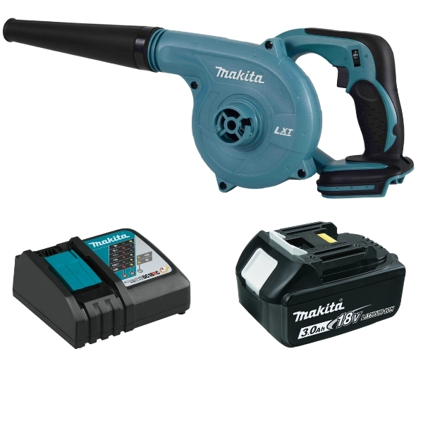 Makita – Blower / Cordless Blower with 3.0Ah Battery and Charger – (18V)