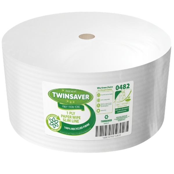 Twinsaver – Paper Towel / Paper Wipe Slim Line (1Ply) – 1Piece