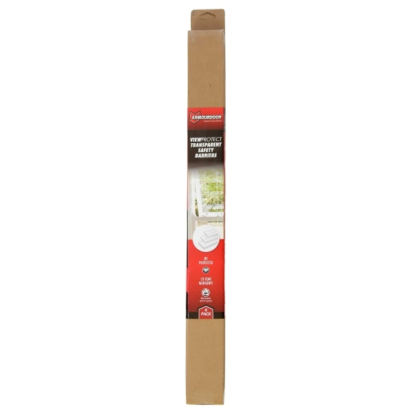 Armourdoor – Transparent Safety Protection Barriers (Clear view) – 6 Bars