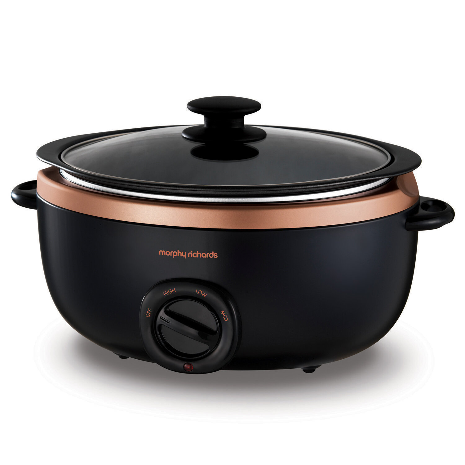 Morphy Richards Slow Cooker Rose Gold 6.5L 163W “Sear and Stew”