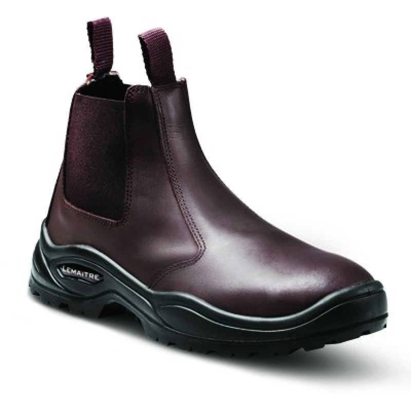 Zeus Chelsea Safety Boot Brown – UK 11
