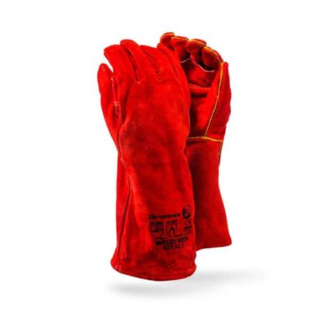Braai Gloves (1 Pair) Red