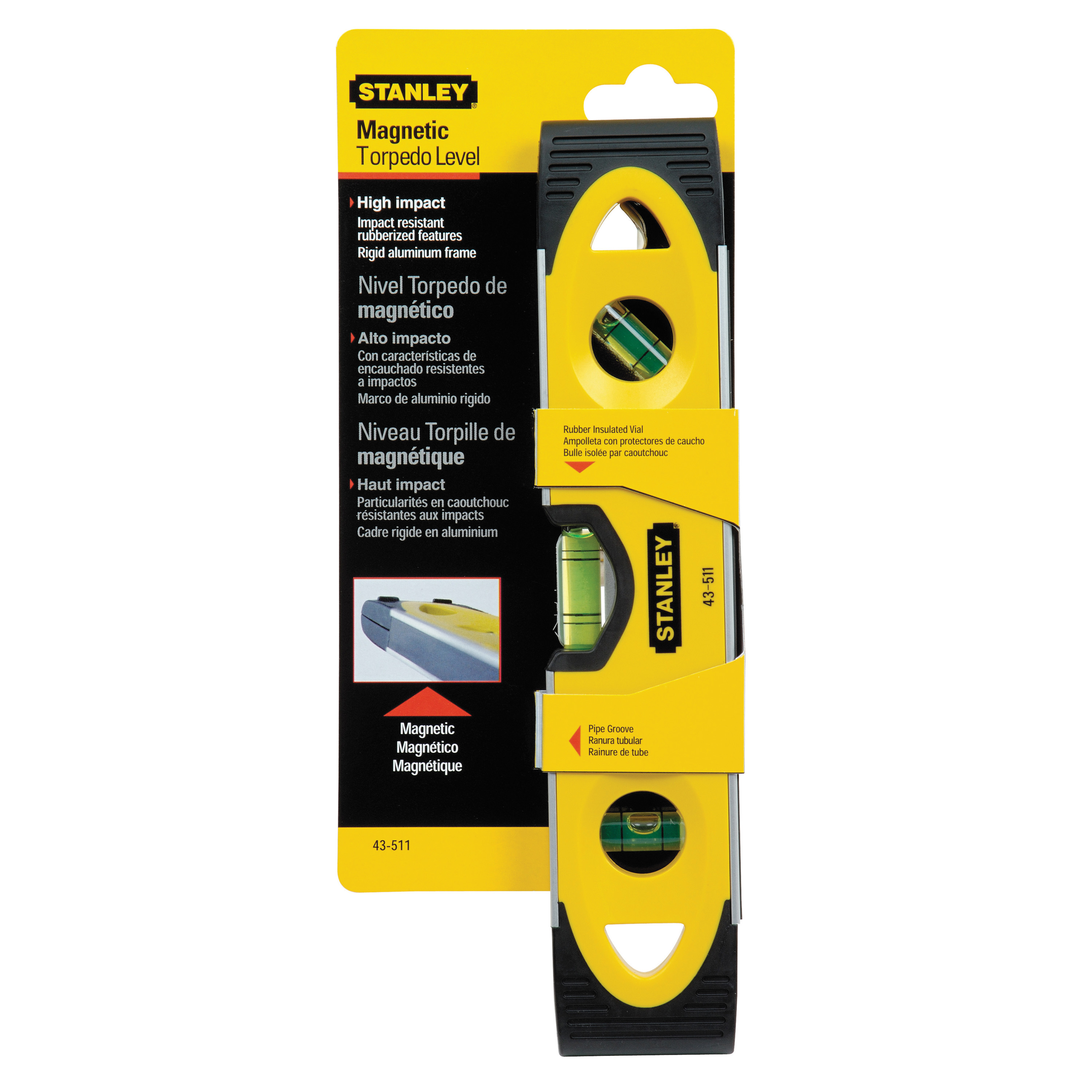 Stanley 9″ Magnetic Torpedo Level