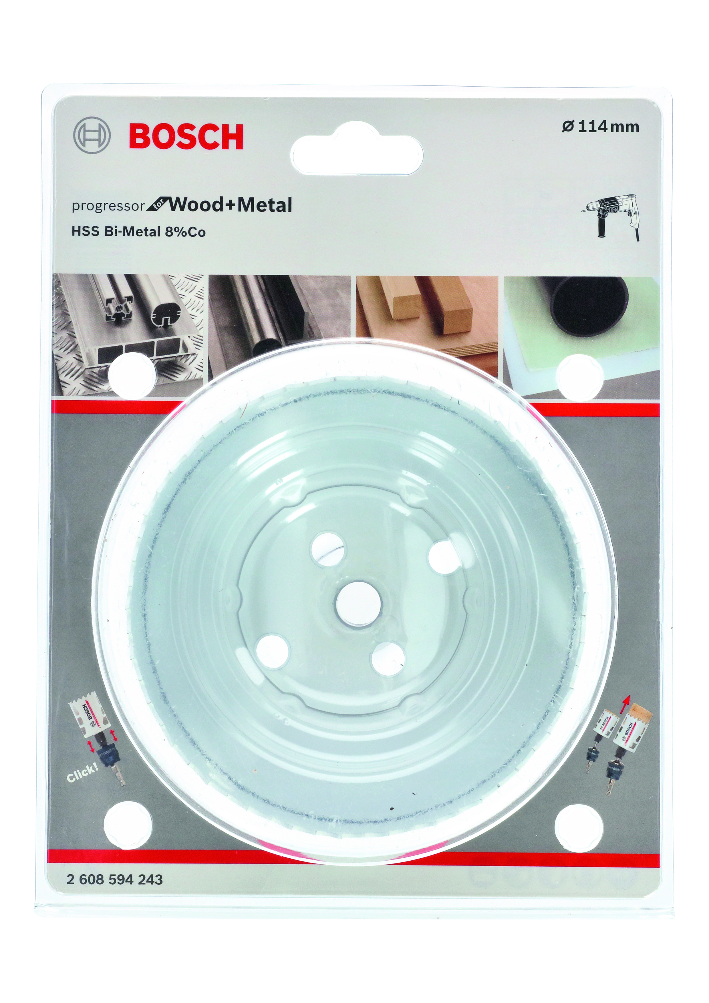 BiM Progressor For Wood & Metal 114mm