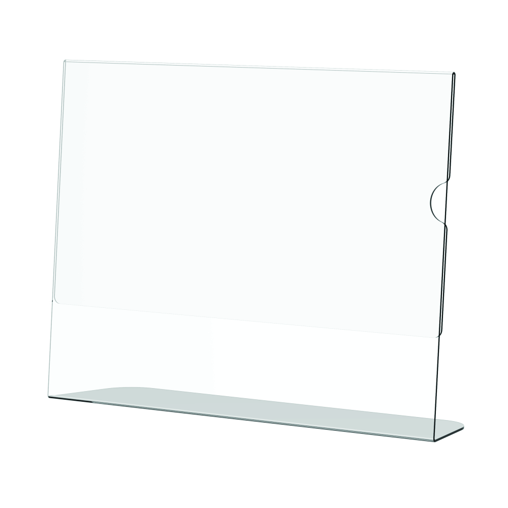 Menu Holder Acrylic Single Sided A5 Landscape – Box 5