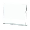 Menu Holder Acrylic Single Sided A5 Landscape – Box 5 Menu Holder Acrylic Single Sided A5 Landscape – Box 5