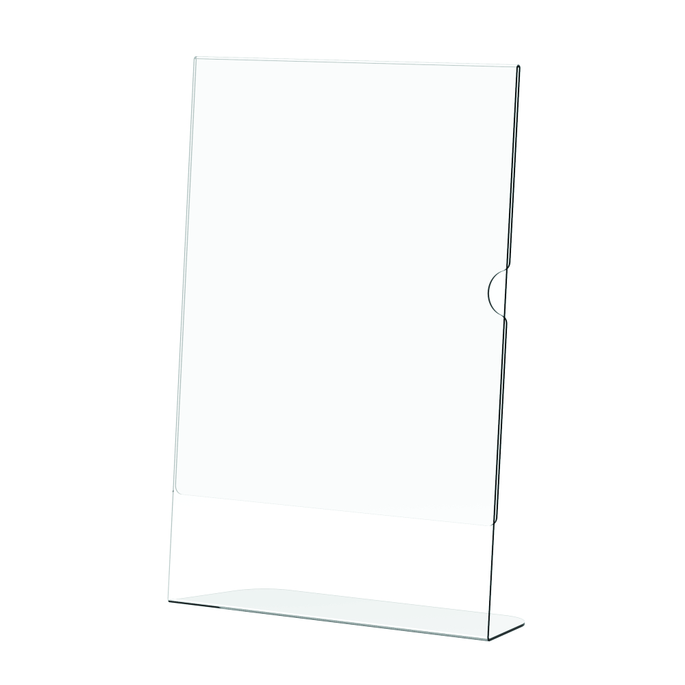 Menu Holder Acrylic Single Sided A4 Portrait – Box 5