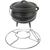 LK’s – 3 Legged Pot (No. 2) and Kettle Braai Potjie Ring Combo LK’s – 3 Legged Pot (No. 2) and Kettle Braai Potjie Ring Combo