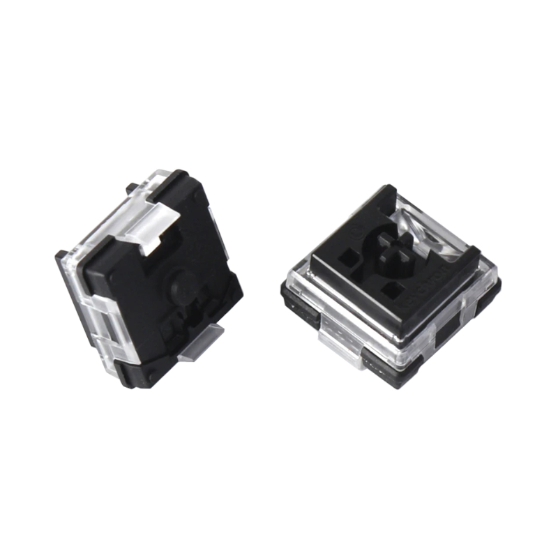 Keychron Hot-Swappable Low Profile Optical Black Switches – 82 Piece Set