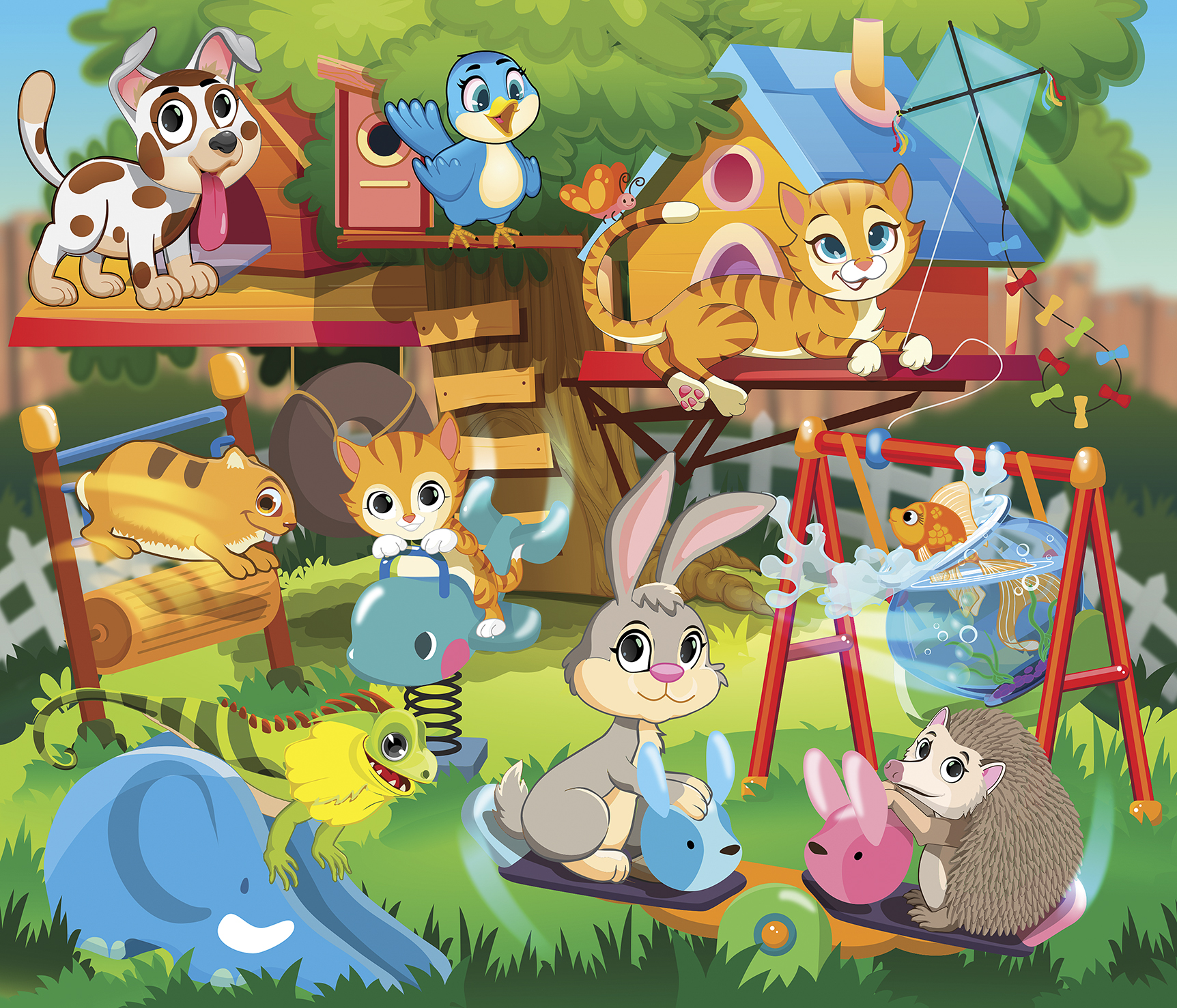 100 Piece Themed Puzzle – Pets
