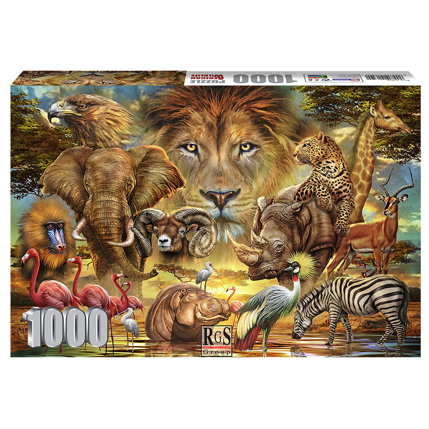 1000 Piece Wildlife Adult Puzzle – Parent
