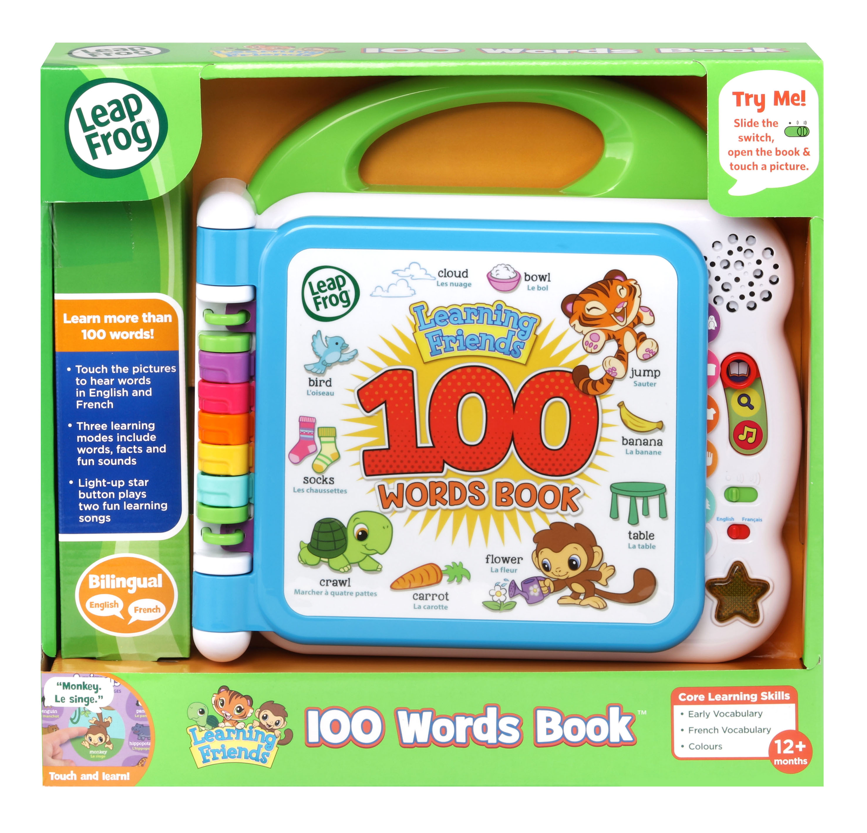 Leapfrog 100 Animals Book