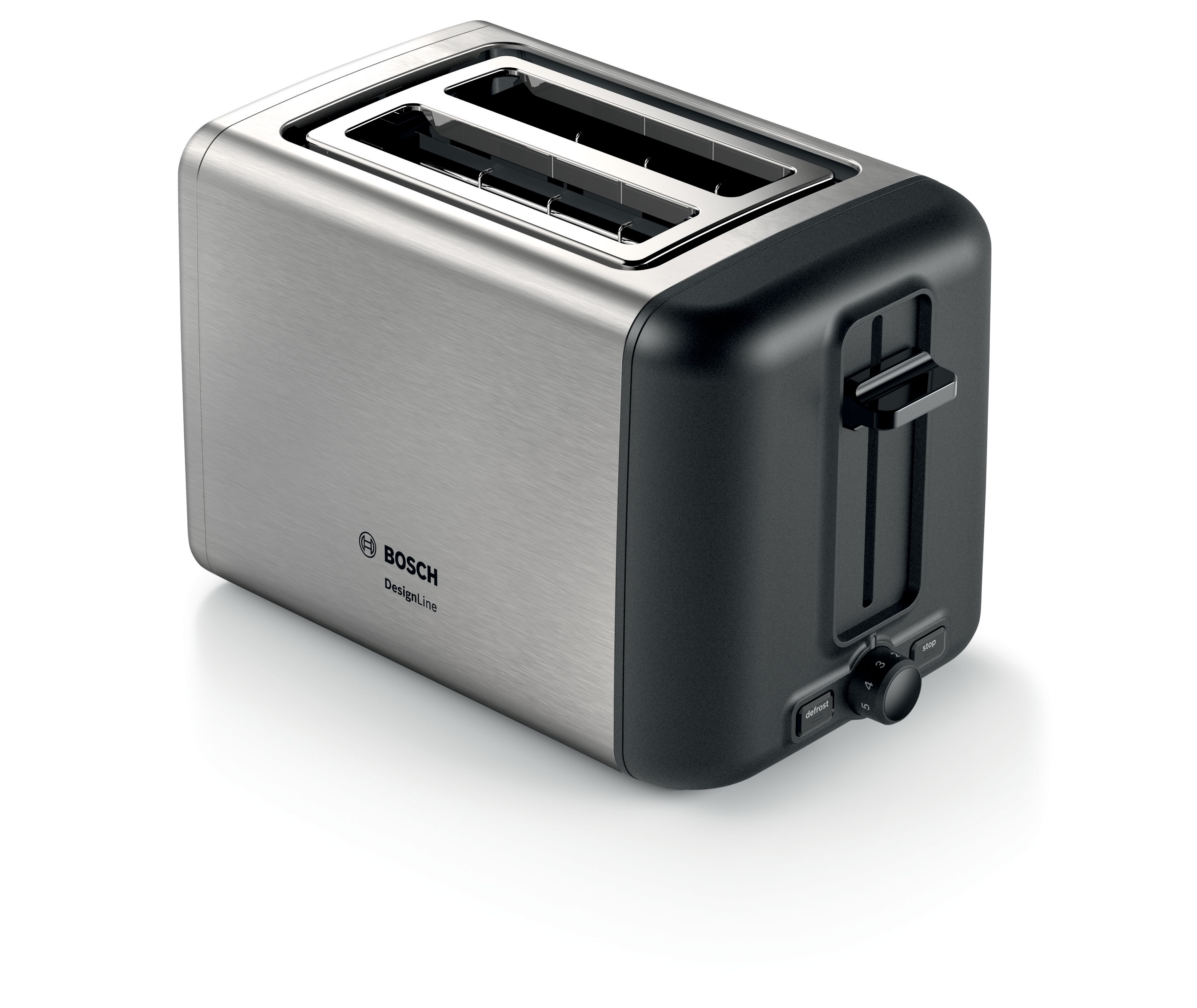 Bosch DesignLine Stainless Steel Compact Toaster
