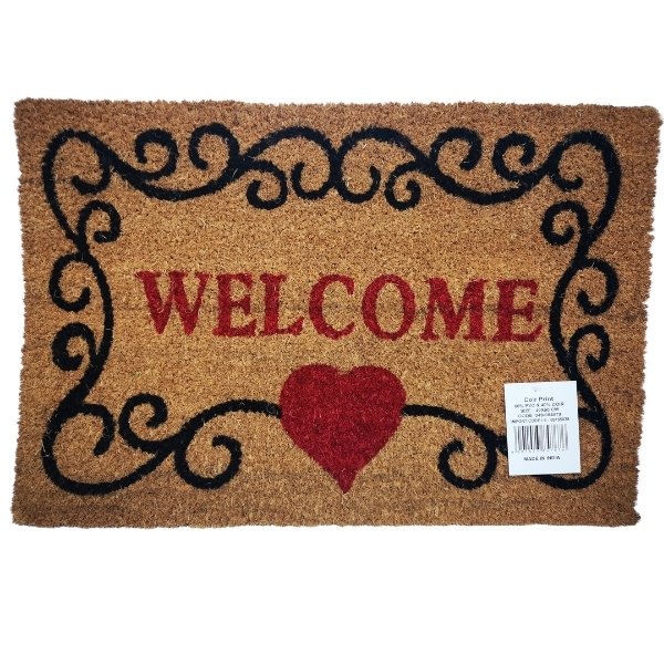 SourceDirect – Doormat / Coir Dirt Mat – Welcome